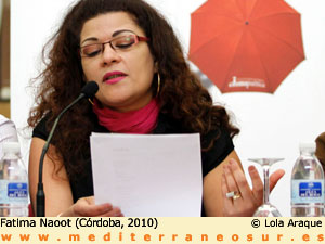 La poeta egipcia Fatima Naoot en Córdoba