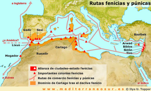 Rutas fenicias