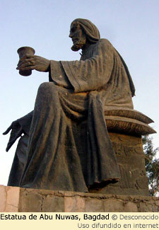 Estatua Abu Nuwas Bagdad
