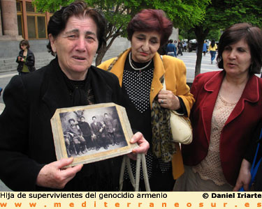 Hija de supervivientes del genocidio armenio