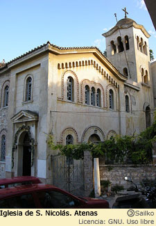 Iglesia S. Nicolas Ragavas, Atenas