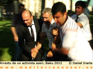 Arresto de un activista azeri