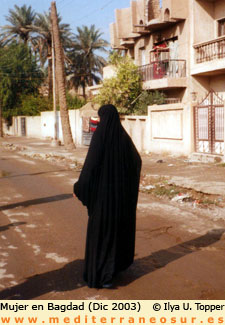 Mujer en Bagdad