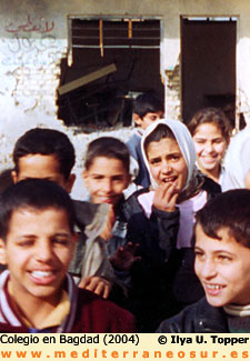 Colegio en el barrio de Ur, Bagdad 2004
