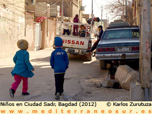 Nios en Ciudad Sadr