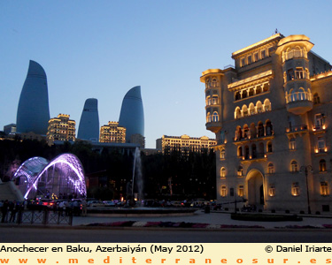 Noche en Baku