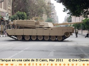 Tanque en El Cairo