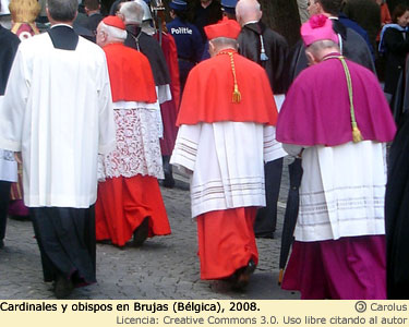 Cardinales y obispos, Brujas