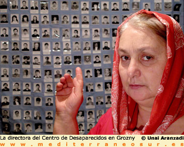 Directora del Centro de Desaparecidos, Grozny