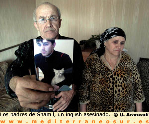 Padres de Shamil, asesinado, Ingushetia