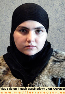 Viuda de Shamil, asesinado, Ingushetia