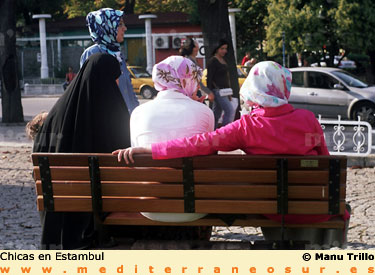 Chicas en Estambul