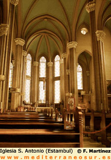 Iglesia San Antonio Padua Estambul