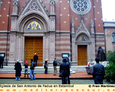 Iglesia Antonio de Padua, Estambul