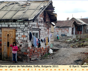 Barrio gitano en Sofia