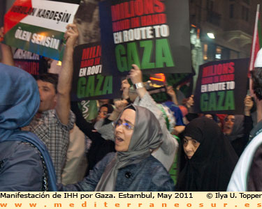 Manifestacion por Gaza