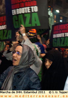 Marcha de IHH por Gaza