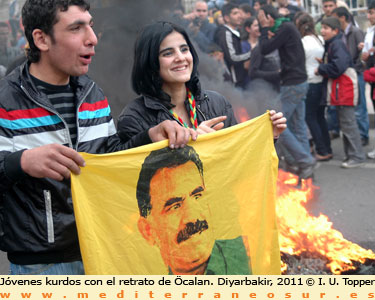 Protesta kurda en Diyarbakir
