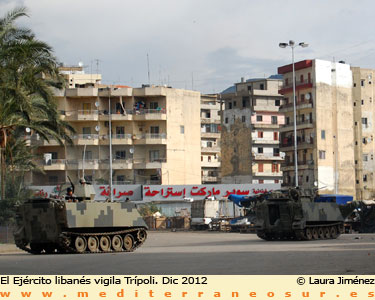 Tripoli, tanques