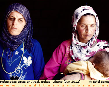 Madres sirias refugiadas en Líbano