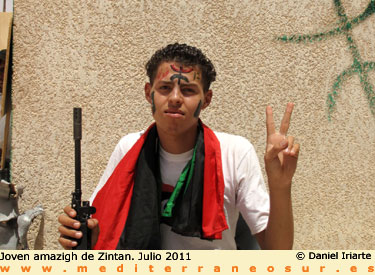 Joven amazigh libio 