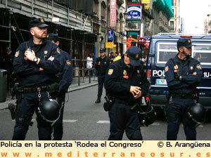 Marcha Rodea el Congreso