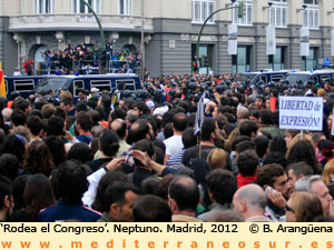 Marcha Rodea el Congreso