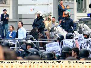 Marcha Rodea el Congreso