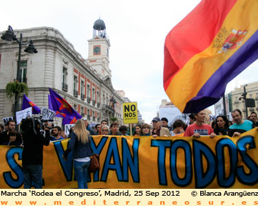 Marcha Rodea el Congreso