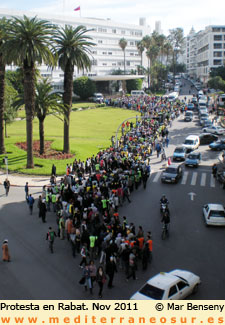 Marcha electoral Rabat