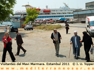 Visitantes del Mavi Marmara