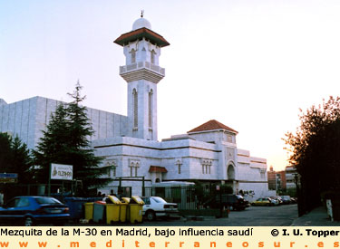 Mezquita de la M30 en Madrid