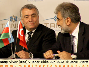 Natiq Aliyev y Taner Yildiz