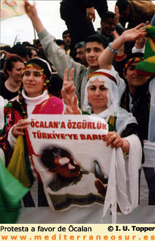 Manifestacion kurda