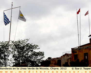 Banderas en Nicosia