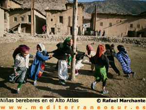 Niñas bereberes, Atlas