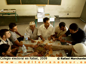 urnas en Marruecos