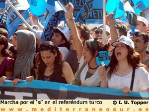 Campaña por el sí en el referendum turco 2010