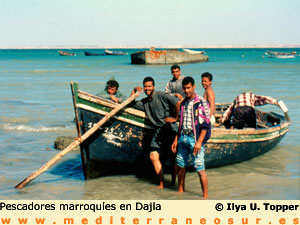Pescadores marroquies, Dajla