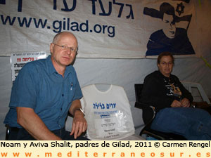 Padres de Gilad Shalit