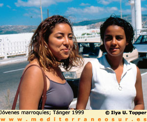 Jóvenes marroquíes, Tánger