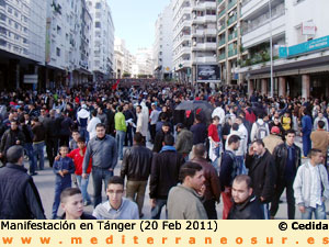 Manifestacion Tanger