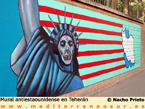 Mural en Teheran