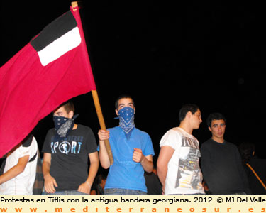 Protestas en Tiflis