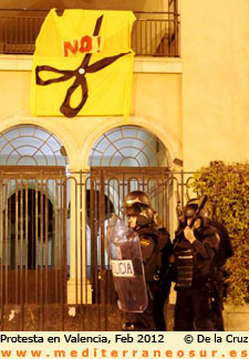 Policía en Valencia