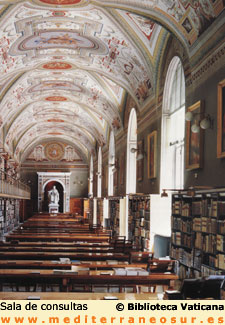 Biblioteca Vaticana consulta