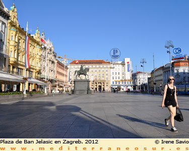 Plaza Banjelasic en Zagreb