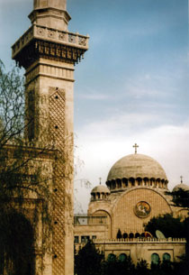 iglesia y mezquita