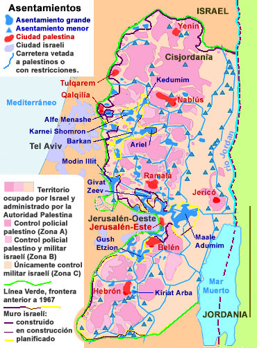 israel asentamientos
